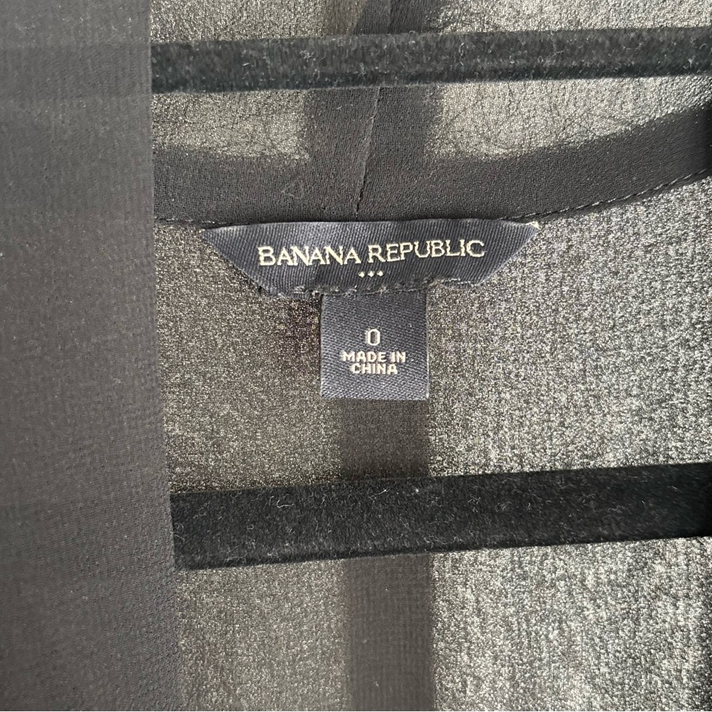 Banana Republic Docking Tweed Skirt Dress with Black Chiffon Secretary Blouse, - Picture 4 of 11